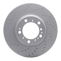 820-31183D Geoperformance Drilled Brake Rotor, Fits Select Multiple Makes/Models, Position: Right Front