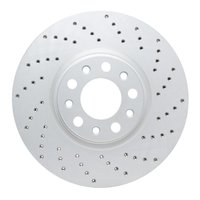 820-39025R Geoperformance Drilled Brake Rotor, Fits Select Mopar, Position: Front Right