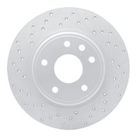 820-39030L Geoperformance Drilled Brake Rotor, Fits Select Mopar, Position: Rear Left