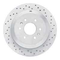 820-40044R Geoperformance Drilled Brake Rotor, 2006-2018 Multiple Makes/Models, Position: Rear Right