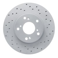 820-59042R Geoperformance Drilled Brake Rotor, 1998-2021 Acura/Honda, Position: Front Right