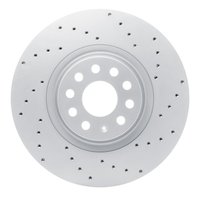820-74034R Geoperformance Drilled Brake Rotor, Fits Select Multiple Makes/Models, Position: Front Right