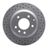 820-74048R Geoperformance Drilled Brake Rotor, 2003-2018 Multiple Makes/Models, Position: Rear Right
