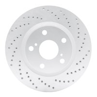 820-76080R Geoperformance Drilled Brake Rotor, 2006-2020 Multiple Makes/Models, Position: Front Right