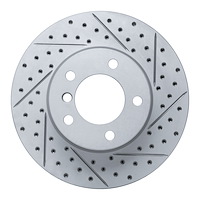 830-31067R Geoperformance Drilled/Slotted Brake Rotor, 2006-2013 BMW, Position: Front Right