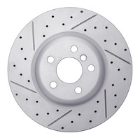 830-31130L Geoperformance Drilled/Slotted Brake Rotor, Fits Select Multiple Makes/Models, Position: Rear Left