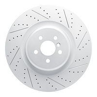 830-31167R Geoperformance Drilled/Slotted Brake Rotor, Fits Select Multiple Makes/Models, Position: Rear Right