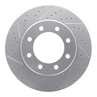 830-54210L Geoperformance Drilled/Slotted Brake Rotor, Fits Select Ford/Lincoln/Mercury/Mazda, Position: Rear Left