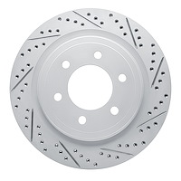 830-54289R Geoperformance Drilled/Slotted Brake Rotor, Fits Select Ford/Lincoln/Mercury/Mazda, Position: Rear Right