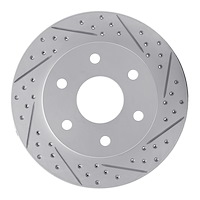 830-63134R Geoperformance Drilled/Slotted Brake Rotor, Fits Select Multiple Makes/Models, Position: Rear Right,Rr Right