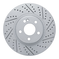 830-63162R Geoperformance Drilled/Slotted Brake Rotor, Fits Select Mercedes-Benz, Position: Rear Right