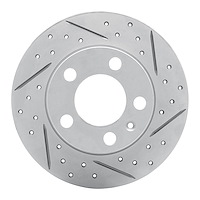 830-74019R Geoperformance Drilled/Slotted Brake Rotor, 1998-2020 Multiple Makes/Models, Position: Rear Right