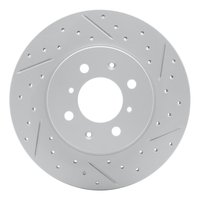 830-76074R Geoperformance Drilled/Slotted Brake Rotor, 2001-2003 Lexus/Toyota/Scion, Position: Front Right