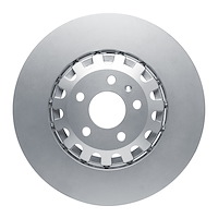 900-73078A GEOMET Hi-Carbon Alloy Brake Rotor [Coated], Fits Select Audi/Volkswagen, Position: Front