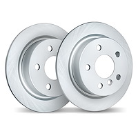 9002-63089 GEOMET Brake Rotors, Fits Select Mercedes-Benz, Position: Rear