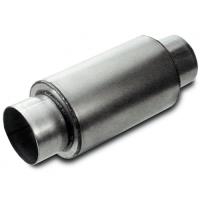 Split Flow Round Muffler 3" Dia. Inlet/Outlet