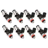 1300.48.14.15.8 1340cc Fuel Injector Set, 48 mm Length, 14 mm Grey Top, 15 mm (Orange) Low O-Ring