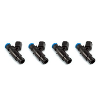 2600.48.14.14B.4 2600cc Fuel Injector Set, 48 mm Length, 14 mm Top, 14 mm Bottom Adapter