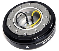 QR500BK Universal Short Steering Wheel Quick Release [Black]