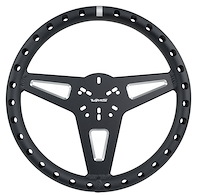 SW004MB Prodigy Machined Aluminum Ultra Lightweight Racing Steering Wheel [Black]