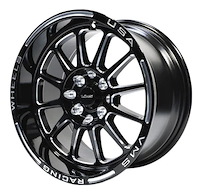 VWBH001 Black Hawk Wheel, Size: 15" x 8", Bolt Pattern: 4 x 100 mm & 4 x 4 1/2" (114.3 mm) [Finish: Gloss Black Milled]
