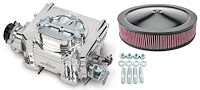 750 cfm Street Demon Carburetor Kit - Burnished Finish