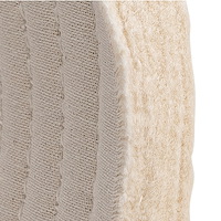 13034 Buff Wheel, 6 in. x 1/2 in. SPIRAL