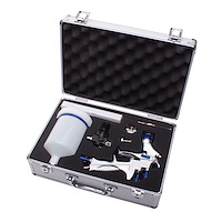 16287 Concours 2 Single HVLP Spray Paint Gun Kit, Aluminum Case
