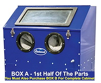 20557A B60 Abrasive Media Blast Cabinet, Box A