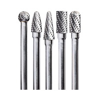 33115 Fairmount 5-Piece Long Shaft Carbide Burr Set