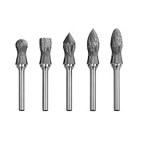 55789 Curved Body Carbide Burr Set, Set of 5