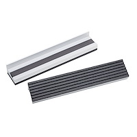 56475 Yost Model MR-360 6 in. Magnetic Aluminum Jaw Cap w/ Rubber Surface