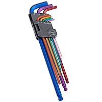 60377 Metric Extra Long Ball End Hex Key Set, Set of 9