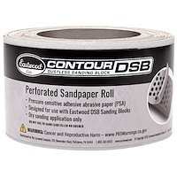 65489 120-Grit PSA Sandpaper, For Elite Contour DSB Dustless Sanding Blocks, 65489