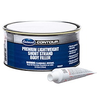 69382ZP Contour Premium Lightweight Short Strand Body Filler, 750 ml