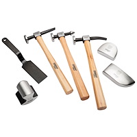 69484 Fairmount 7-Piece Professional Body Hammer & Dolly Set