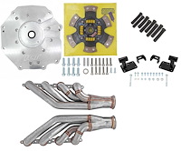 Transmission Bellhousing Adapter Plate Kit for GM LS Engine to 2009-Up Nissan Gen 2 JK