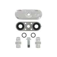 70-Degree -6AN Transmission Cooler Line Adapter for GM 8L90E and 10L90E Transmissions