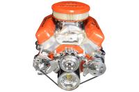 Billet Power Steering Pump and Alternator Bracket Kit for Big Block Chevy with Long Water Pump