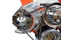 Billet Alternator Bracket for Small Block Chevy with Long Water Pump
