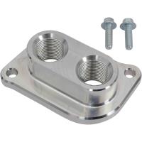AN Fitting Intercooler Adapter Block [LSA CTS-V Supercharger Lid]
