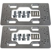LS Remote Mount Coil Relocation Brackets for Mounting on Engine Block