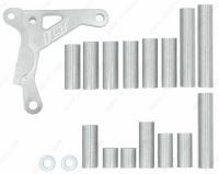 Iron Block Accessory Support Bracket for GM LS Engines w/Cast Iron Blocks