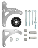 551971-LS3-2 Low-Mount Alternator Bracket Kit LS3-Style w/Idler Pulley Fits LS1 Camaro Belt Spacing