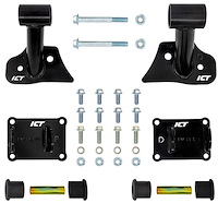 ICT Billet EM-LS-E46 LS Swap Engine Mount Kit for 1992-2006 BMW 3 Series E36, E46