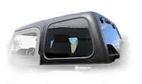 Ranger Square Back Hard Top for 1996-2006 Jeep Wrangler TJ