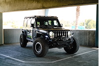 50 in. Light Bar Mount, Fits Select Jeep Wrangler JL and Gladiator JT [Steel, Black Powder Coat]