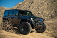 Dual Light Pod Mounts, Fits Select Jeep Gladiator JT and Wrangler JL [Steel, Black Powder Coat]