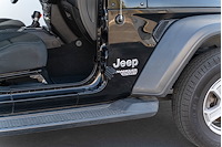 Foot Pegs, Fits Select Jeep Wrangler JK/JL [Steel, Black Powder Coat]