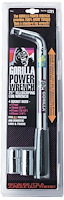 1721 Power Wrench, For Flip Sockets, 17 mm / 3/4" / 13/16" / 7/8" Hex